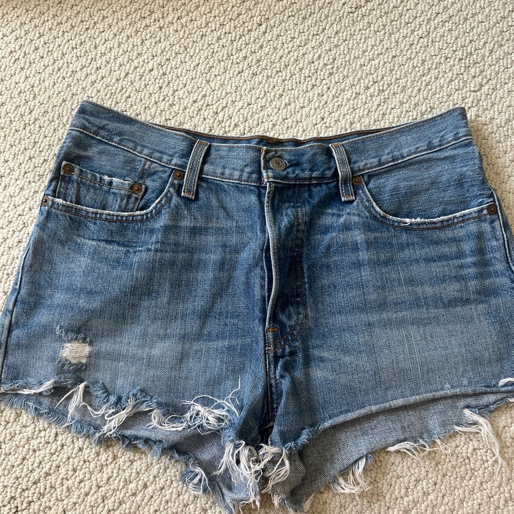 Levi’s 501 Women's Blue Denim Shorts